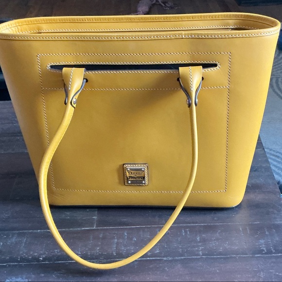 Dooney & Bourke Handbags - Dooney & Bourke beacon, leather slip Tote